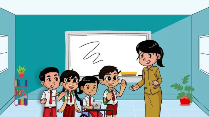 Gambar ilustrasi pendidikan inklusif di sekolah